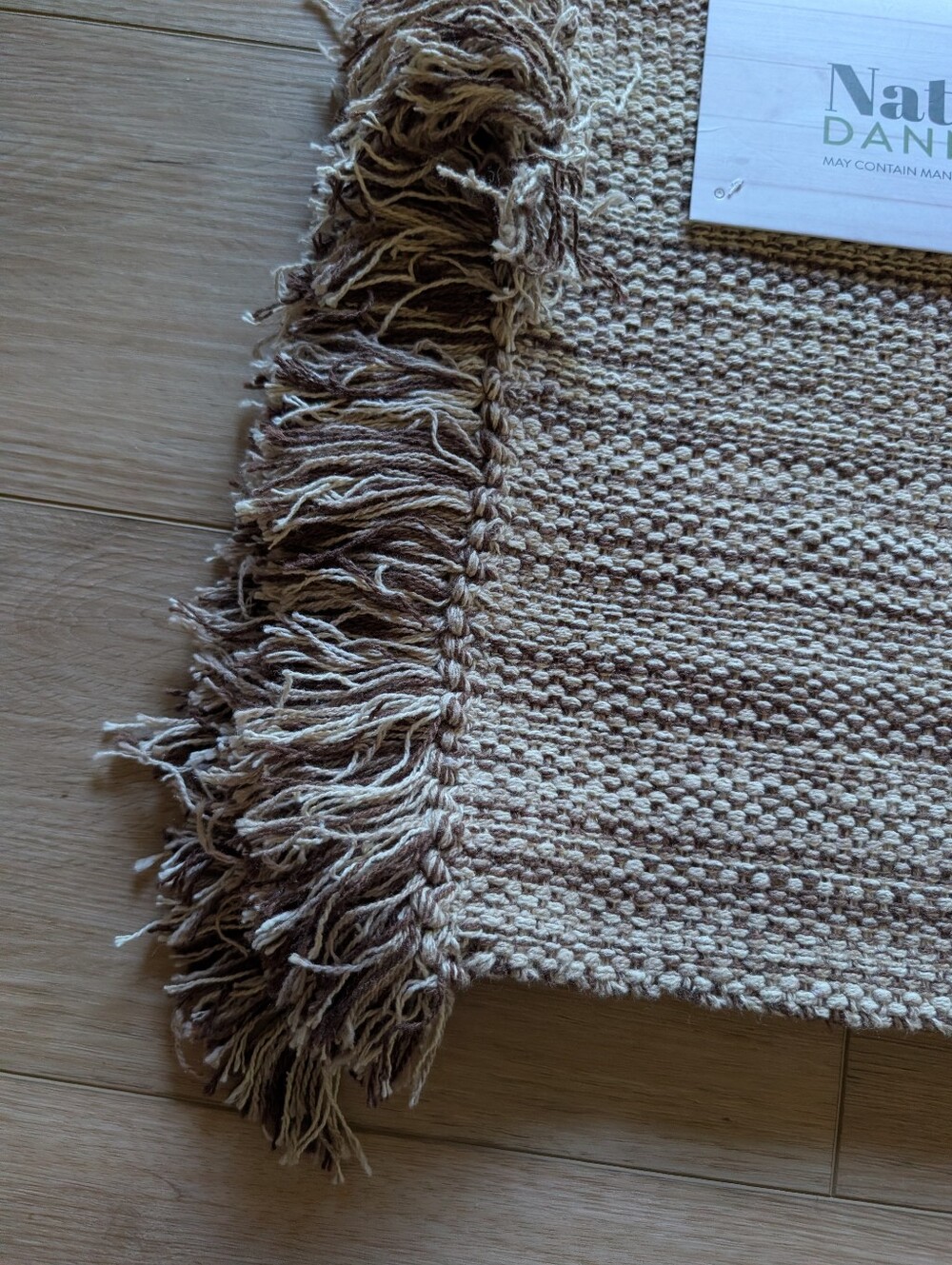 NWT Naturally by Danny Seo Woven Fringe Placemats - Picture 4 of 6